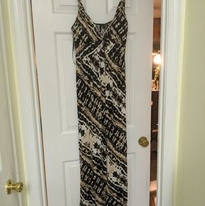 Tie dye maxi dress